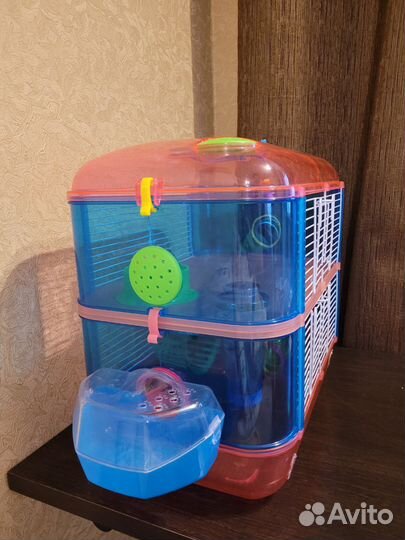 Клетка для джунгарского хомяка,сирийского хомяка