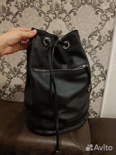 Сумка Рюкзак кожа натуральная
