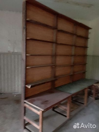 Стеллажи, полки