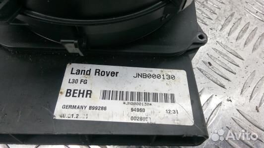 Моторчик печки land rover range rover 3 (97C46KK02