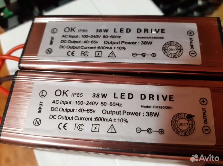 Блоки питания для светодиодов