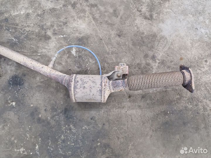 Глушитель с катализатором в сборе Рено Дастер 2.0