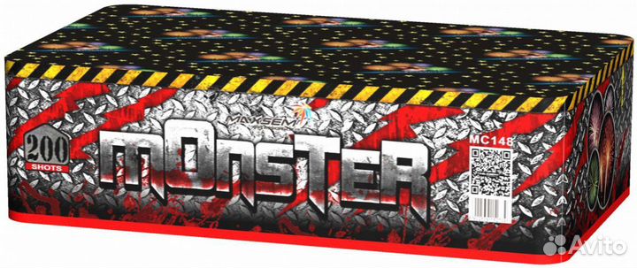 Батарея салютов monster (мс148)