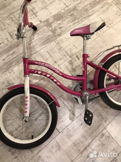 Детский велосипед для девочки 16