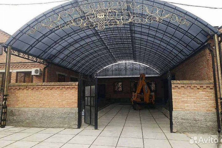 Кованый навес в рассрочку