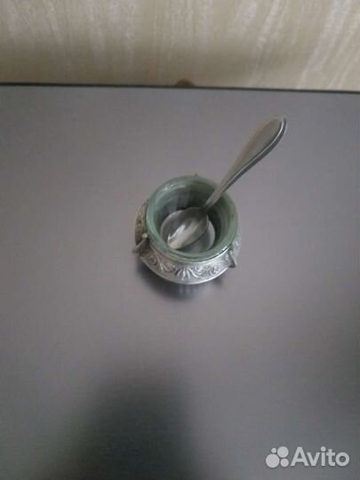 Солонка мельхиор