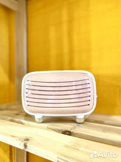 Салфетница ретро радио розовая