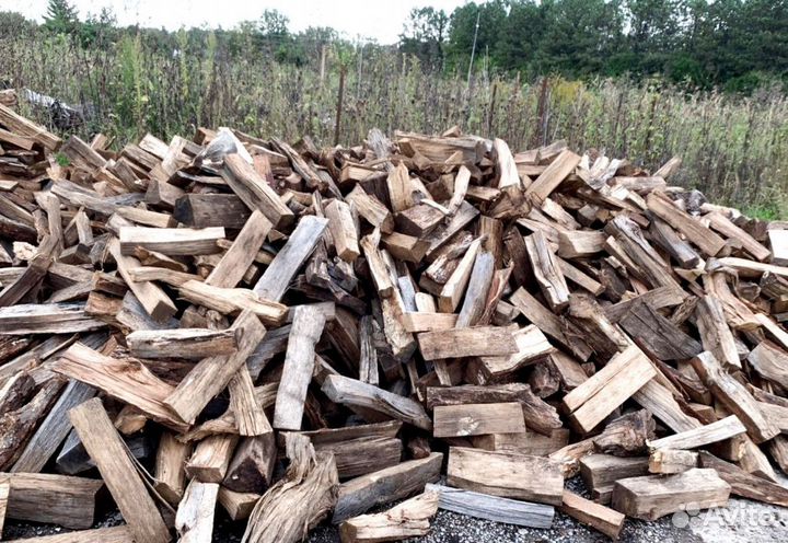 Дрова подсушенные