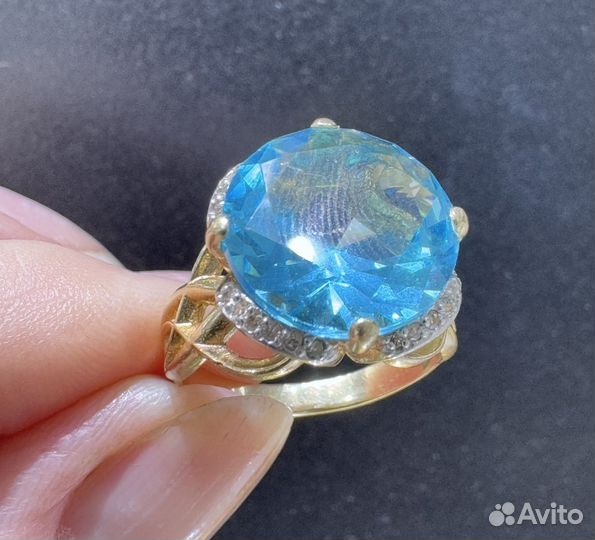 Золотое кольцо 585 проба. Дж