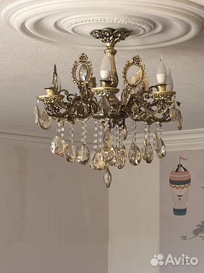 Люстра потолочная бу