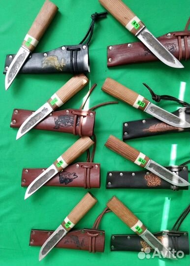 Ножи кованые 110х18мшд якутские