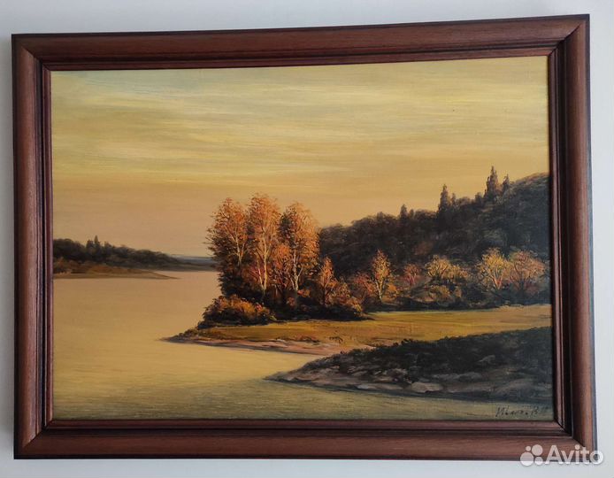 Картина маслом Мелодия осени худ. Иванов В. И