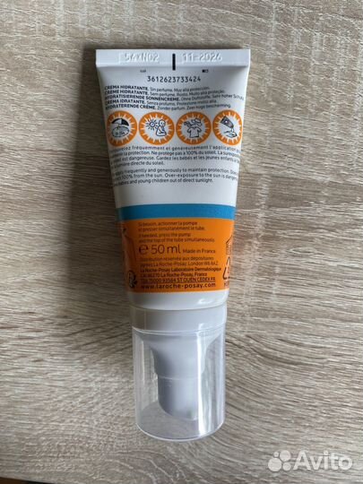 Крем для лица SPF 50+ La Roche-Posay Anthelios