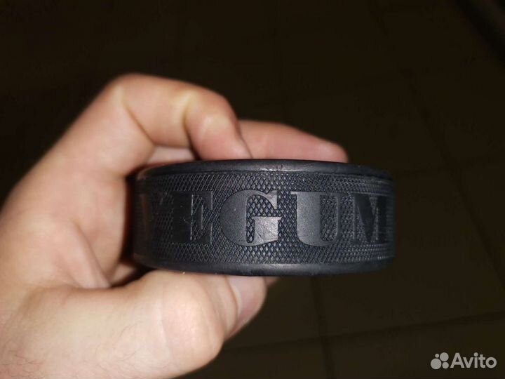 Хоккейные шайбы Vegum и Rubena