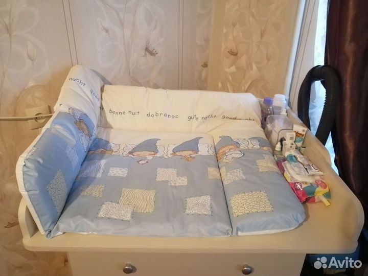 Матрас на пеленальный комод