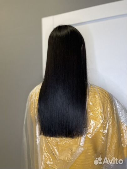 Кератиновое выпрямление