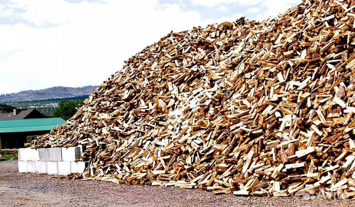 Дрова чурками