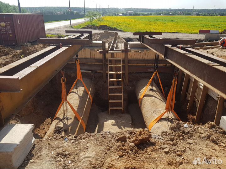 Монтаж наружных инженерных сетей