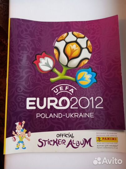 Альбом для наклеек новый panini 2012