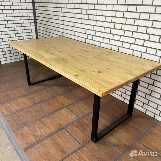 Стол большой, стол лофт
