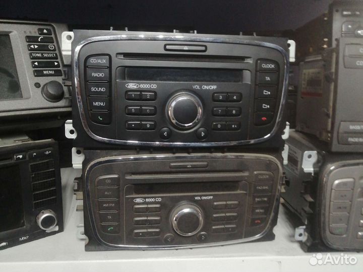 Магнитола штатная Ford Форд Focus Mondeo