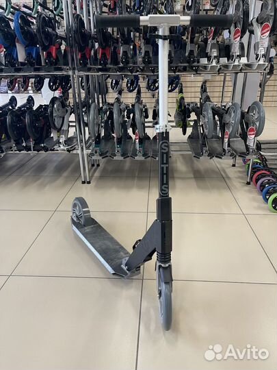 Самокат sitis DIO 230 FS (2022) черно-серый