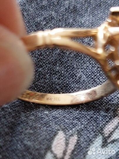 Золотое кольцо 583 пробы