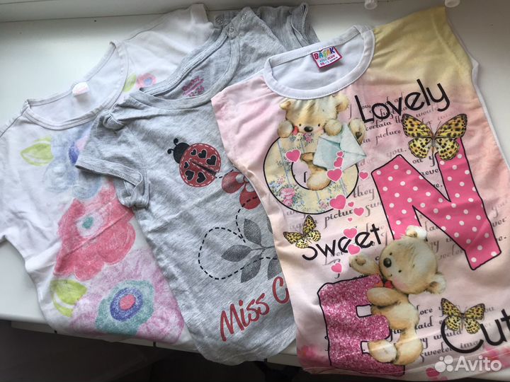Вещи пакетом на девочку 1-3 года