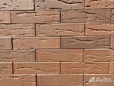 Лицевой керамический кирпич графит Вышний Волочек
