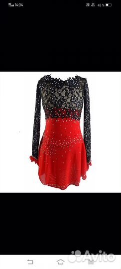 Платье для фигурного катания