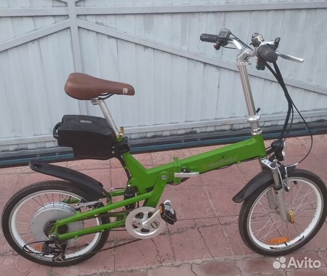Складной электровелосипед