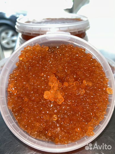 Красная икра 2023 (горбуши и нерки)