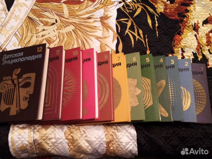 Детская энциклопедия. СССР. 12том. С 1971 г
