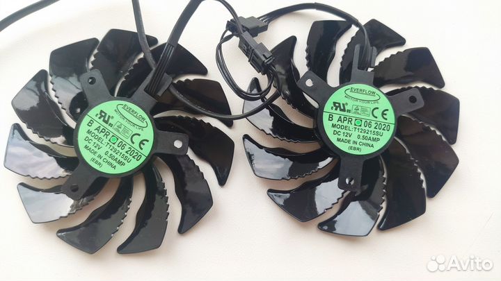 Вентиляторы для видеокарты t129215su