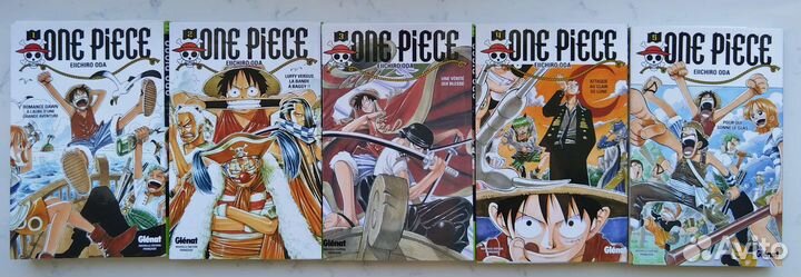 Манга ван пис на французском: 5 томов