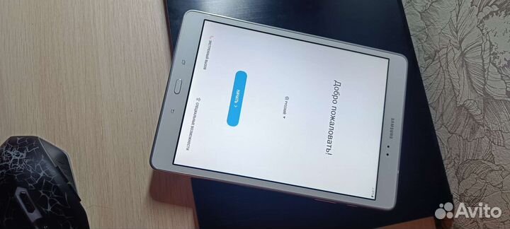 Samsung galaxy tab A. SM-T555