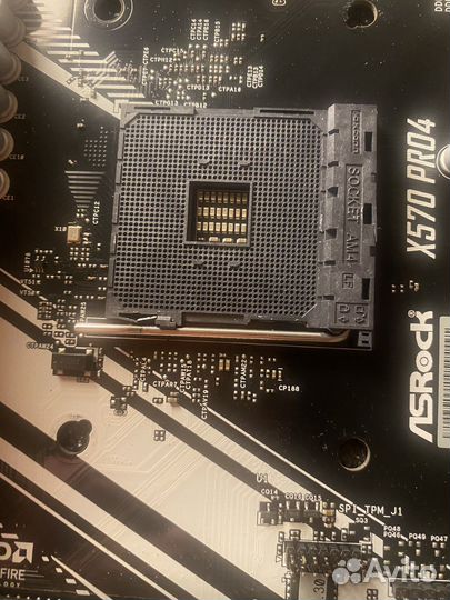 Материнская плата asrock x570 pro4