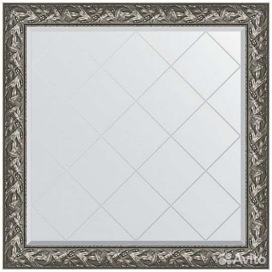 Зеркало Evoform Exclusive-G 109х109 BY 4458 с гра