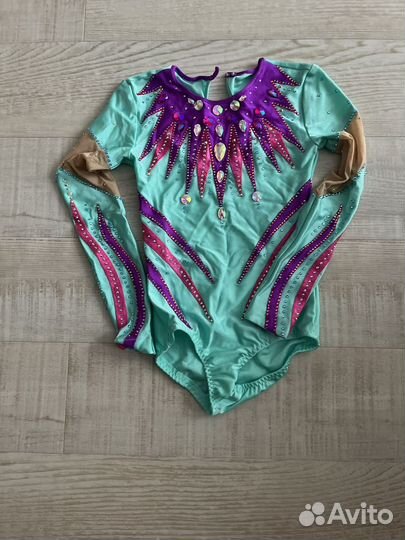 Купальник гимнастический для выступлений до 146 см