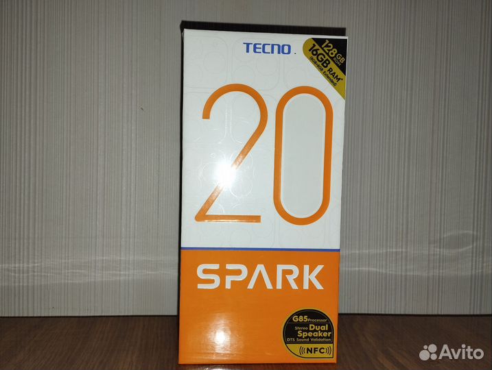 TECNO Spark 20, 8/128 ГБ
