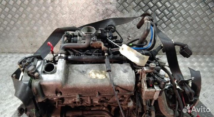 Двигатель 187A1000 Fiat Panda 1.1 Бензин+МКПП