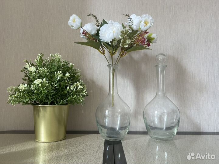 Графин стекло СССР штоф