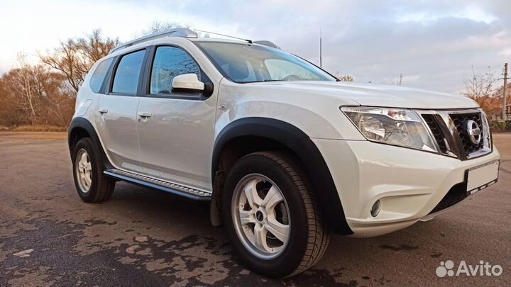 Пороги Эстонец из нержавейки Nissan Terrano