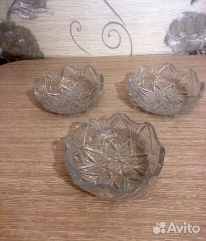 Салатник хрустальный