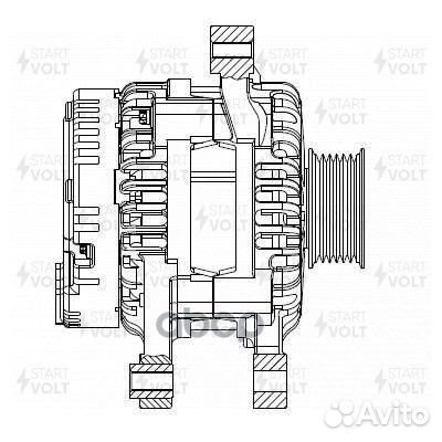 Генератор для а/м Geely Emgrand (11) /Lifan X60