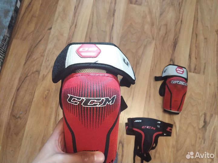 Хоккейная форма налокотники и ракушка детские