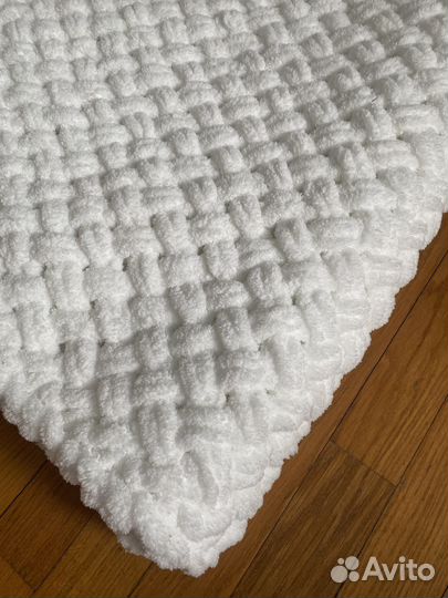 Плед вязаный alize puffy 90*100