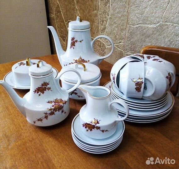 Винтажный чайный сервиз 