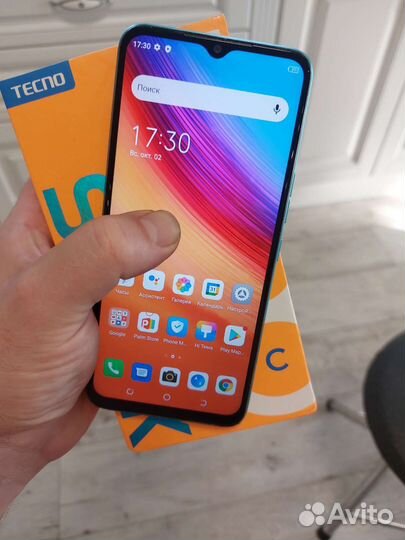 Tecno spark 8c 4+1/64gb NFC