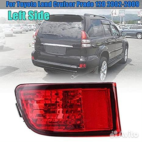 Задняя левая птф toyota lc120 prado